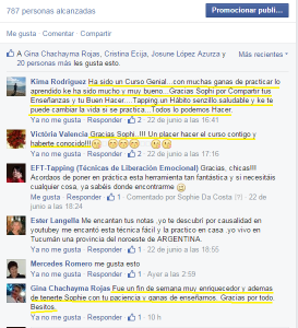 Otros testimonios tapping en Barcelona