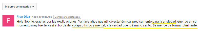 Testimonio Youtube