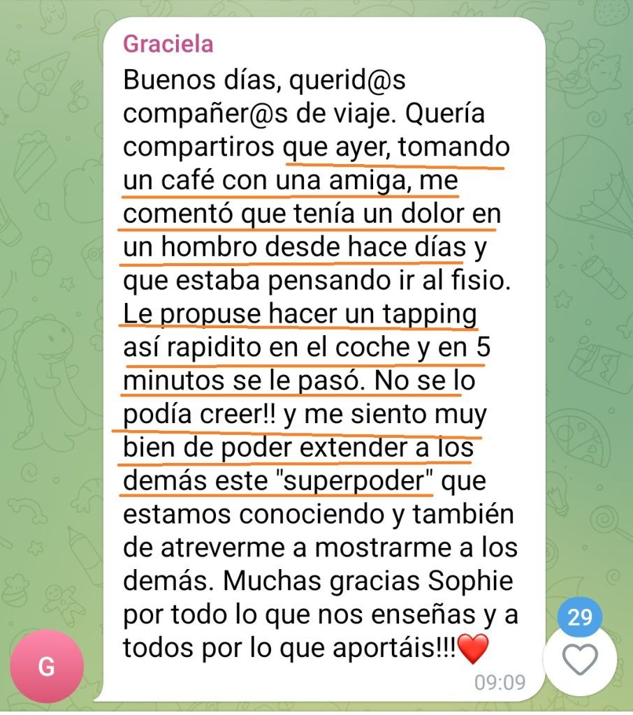 Dolor de hombro desaparecido