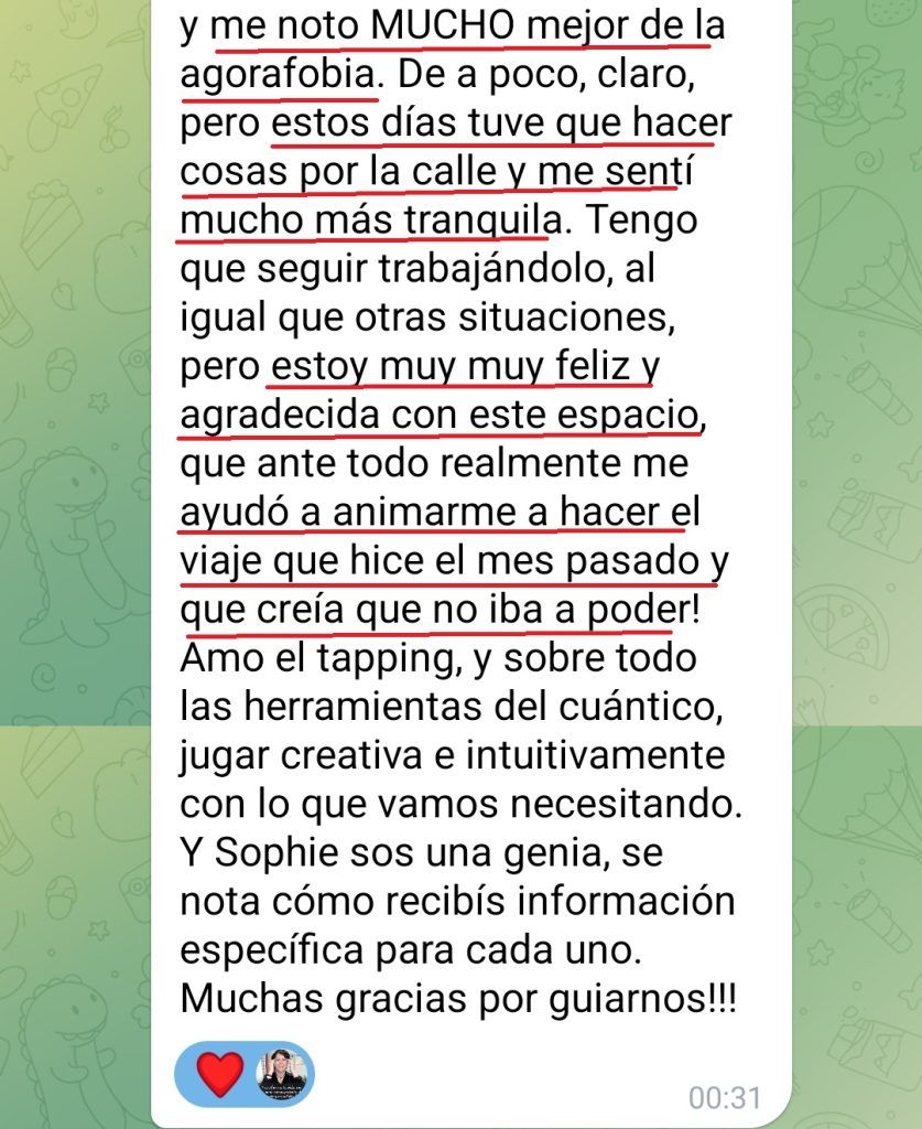 Mejor de la agorafobia