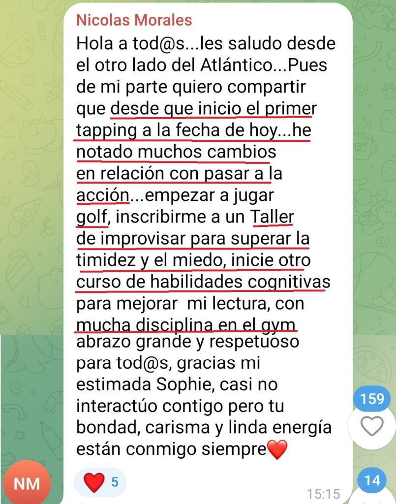Por fin pasar a la acción