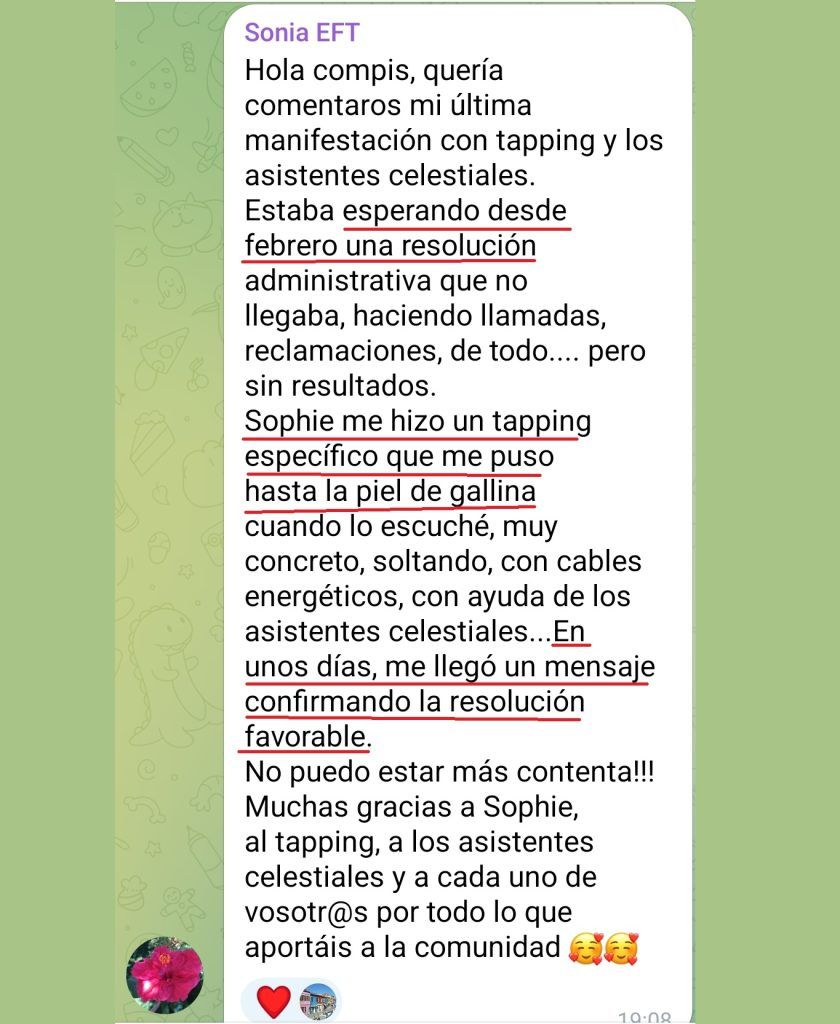 Resolución administrativa favorable