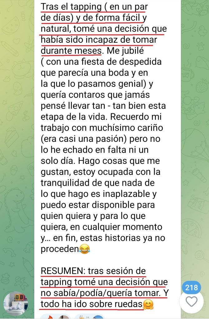 Toma de decisión y alegría