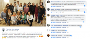 Taller Aprende a Quererte con Tapping en Barcelona mayo 2019 con testimonios